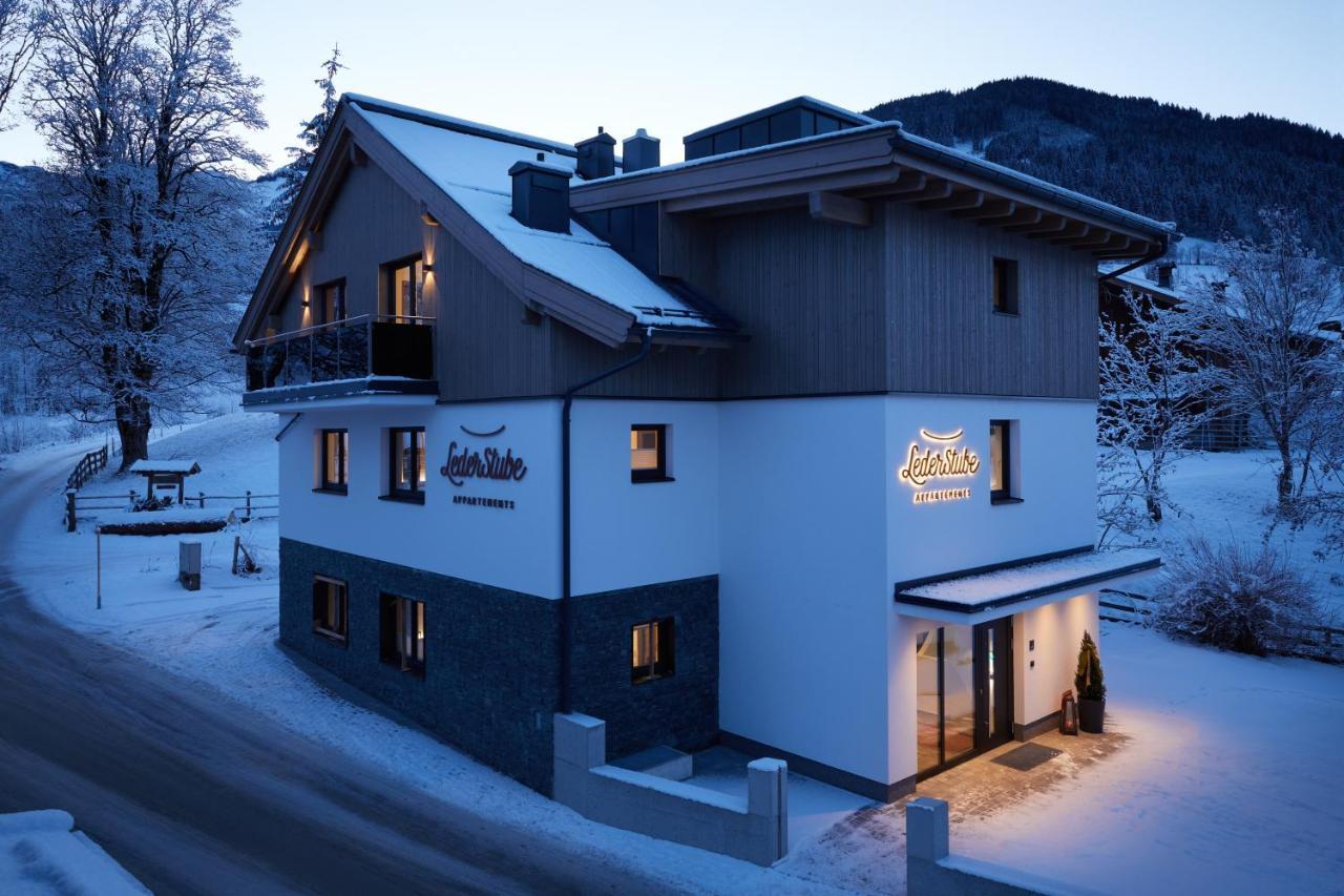 Appartementhaus Lederstube Maria Alm am Steinernen Meer Exterior foto